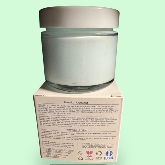 NIB Earth Harbor AZURE Regenerative Neck Crème - Picture 8 of 11